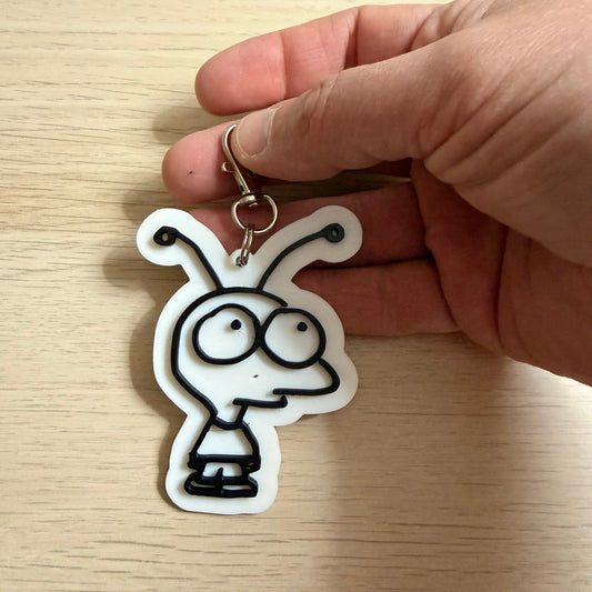 3D Printed Μπρελόκ Moby: Το Απόλυτο Nostalgic Αξεσουάρ για τα Κλειδιά και την Τσάντα σου