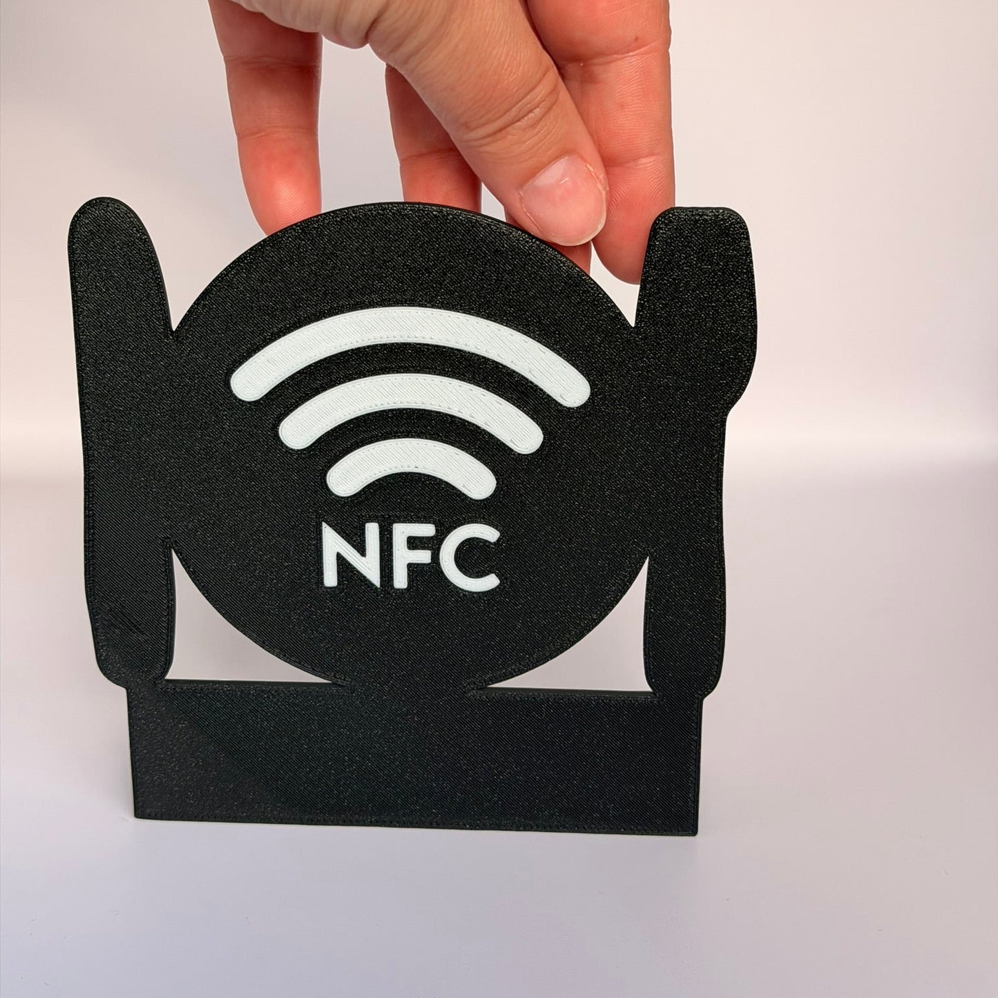 Smart 3D Printed Stand Καταλόγου με NFC & QR Code — Για Εστιατόρια, Καφέ & Μπαρ