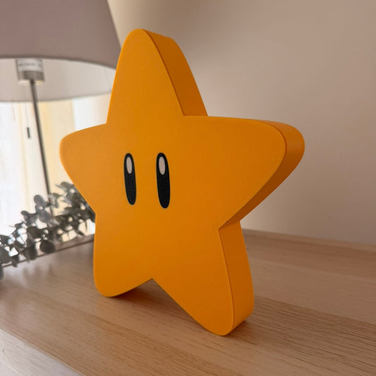 3D Printed Super Mario Star Stand & Κουτί Αποθήκευσης