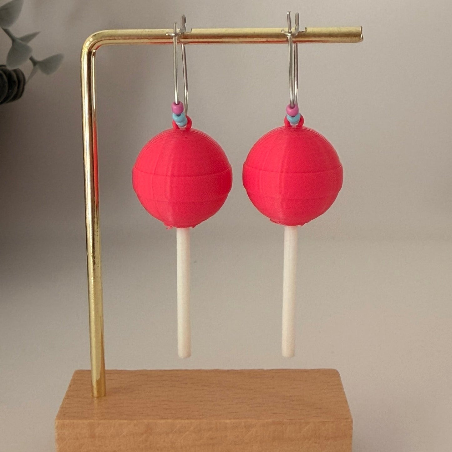 3D Printed Σκουλαρίκια "Γλειφιτζούρι"