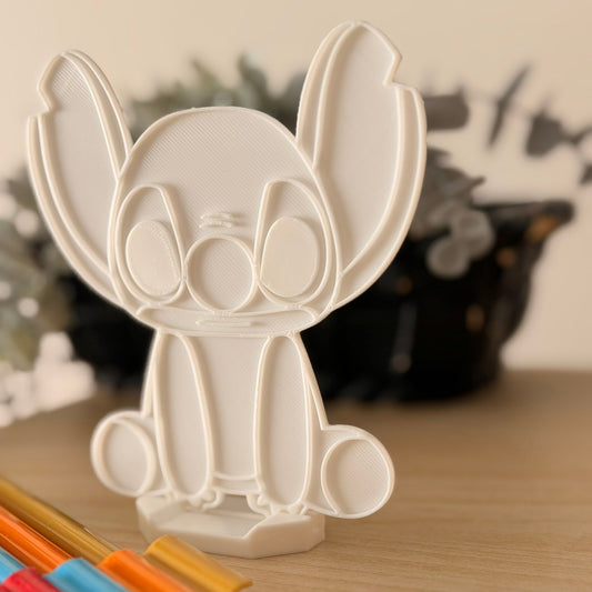 3D Printed Πάνελ για zωγραφική με stand- Stitch