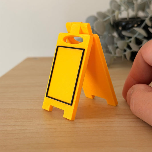 Mini 3D Printed Επιτραπέζια Πινακίδα Γραφείου με Δικό σας Κείμενο