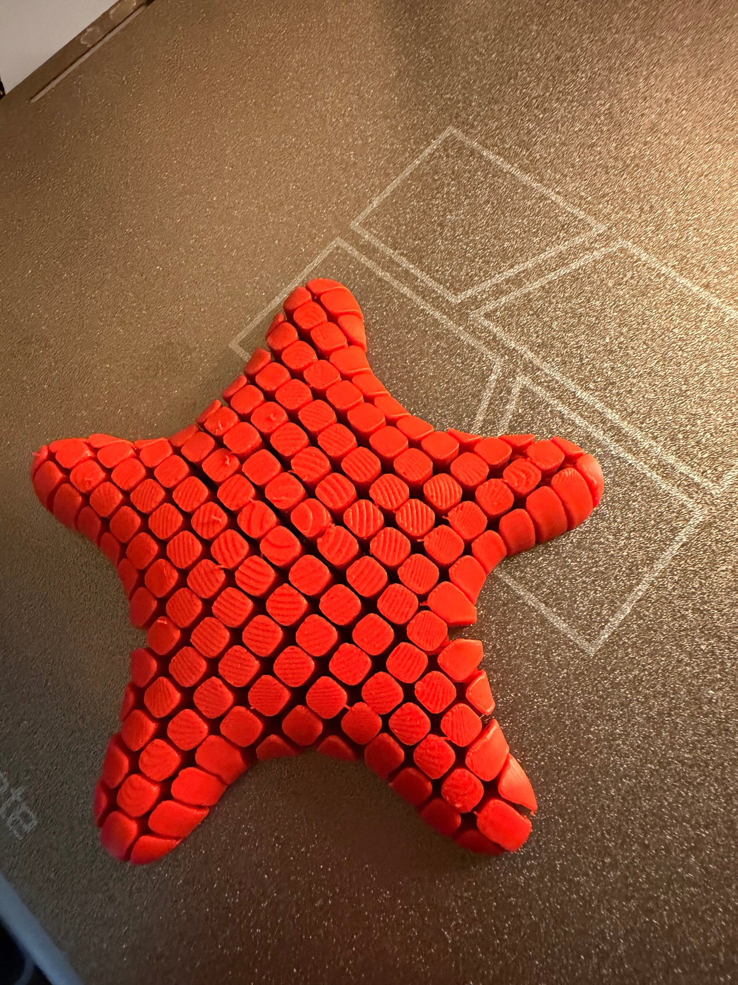 Articulated Starfish – Αρθρωτός Αστερίας "Touch & Feel" (3D Printed Fidget)