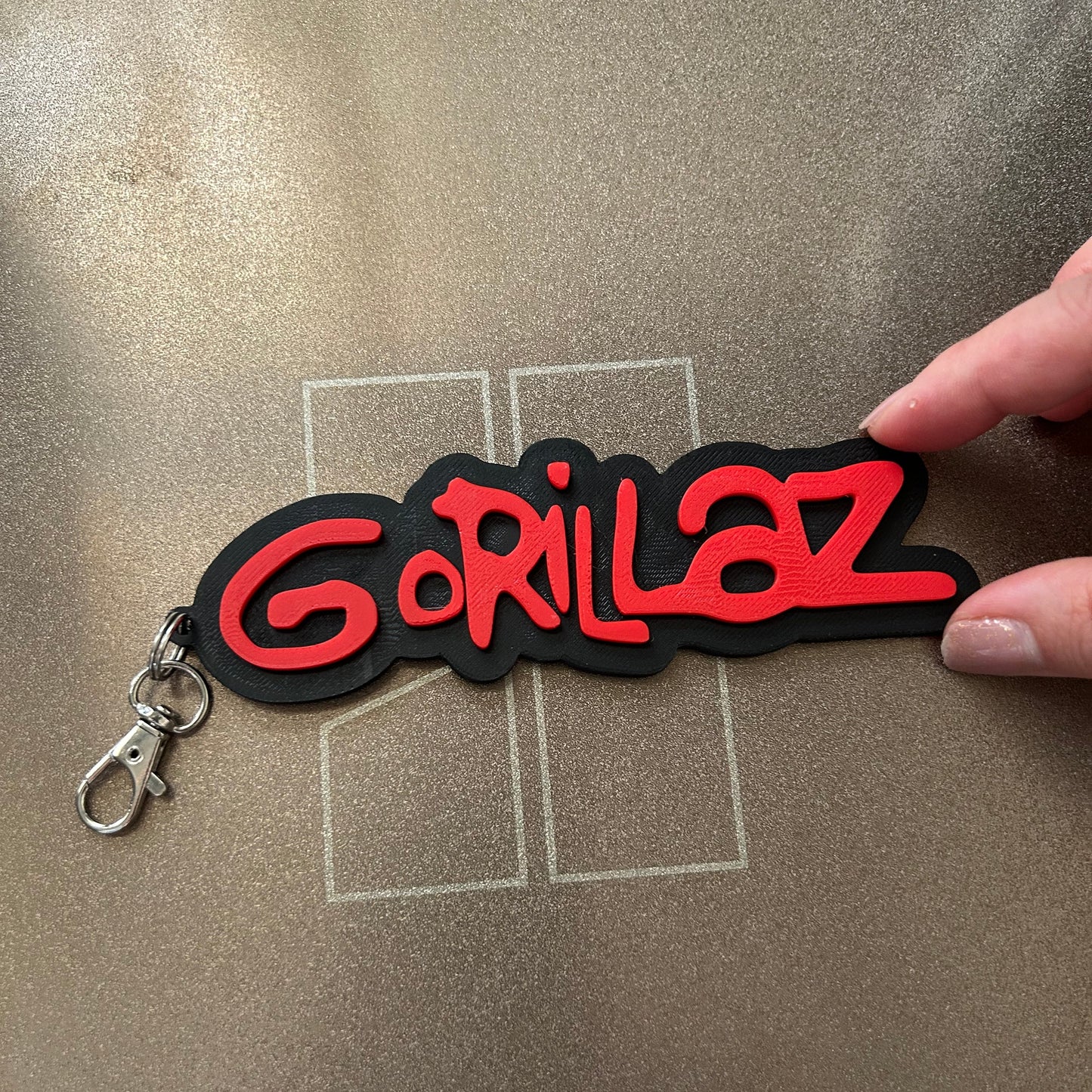 3D Printed Μπρελόκ Gorillaz – Feel Good Style για την τσάντα σου!