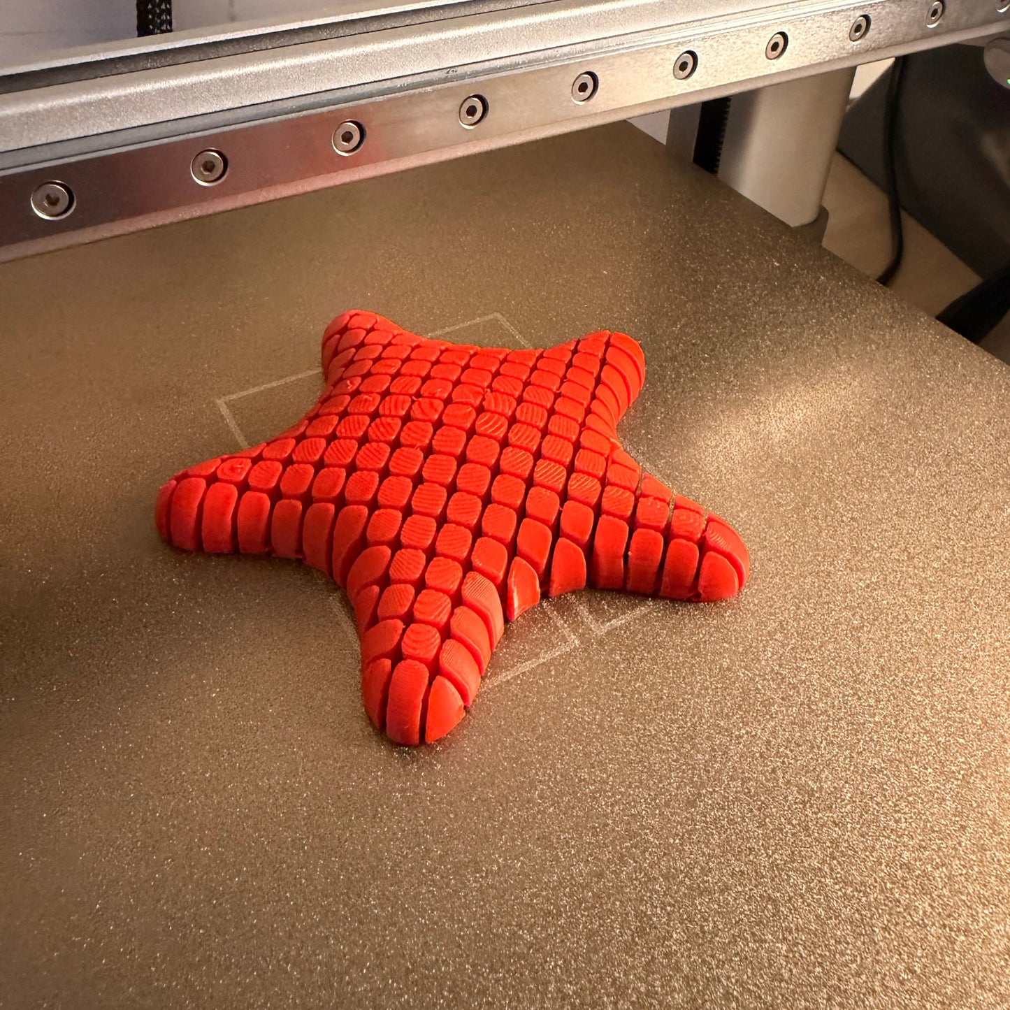 Articulated Starfish – Αρθρωτός Αστερίας "Touch & Feel" (3D Printed Fidget)