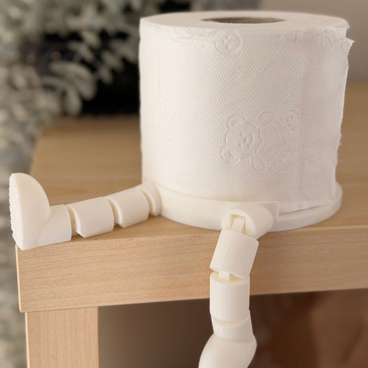 Adjustable Toilet Paper Roll Buddy – Η πιο Fun Βάση για το Ρολό Υγείας