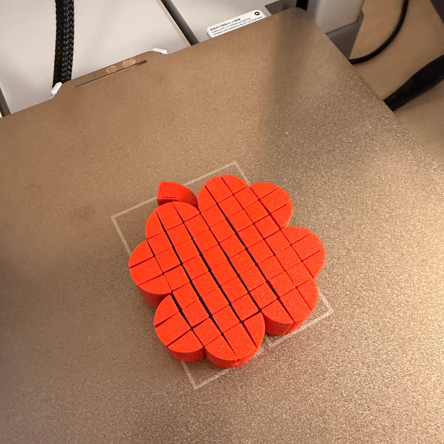 Pixel 4-Leaf Clover Fidget – Τυχερό Τρισδιάστατο Παιχνίδι Stress-Relief σε Pixel Art Στυλ