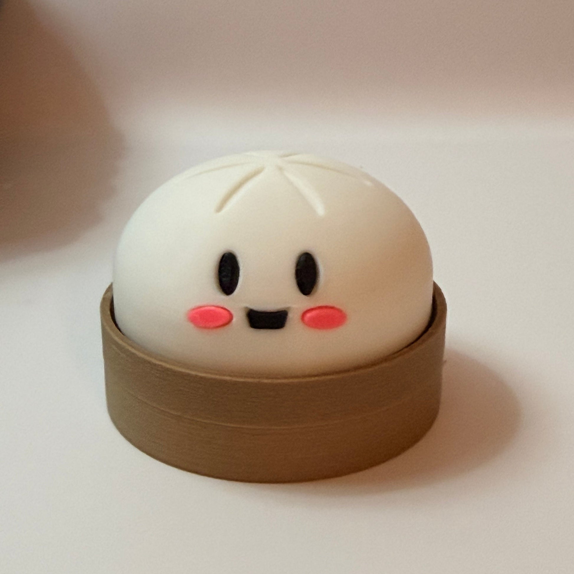 Squishy Dumpling Clicker Fidget Toy – Τρισδιάστατο Διακοσμητικό & Παιχνίδι Αντιστρές