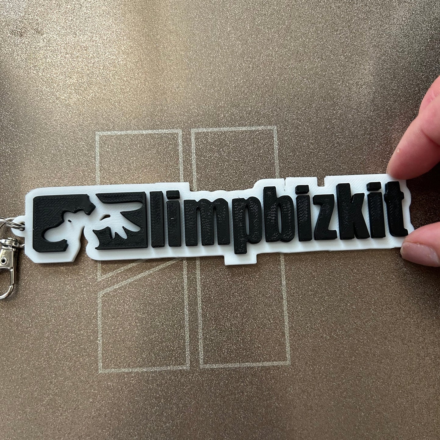 3D Printed Μπρελόκ Limp Bizkit – Nu-Metal Vibes για την τσάντα σου!