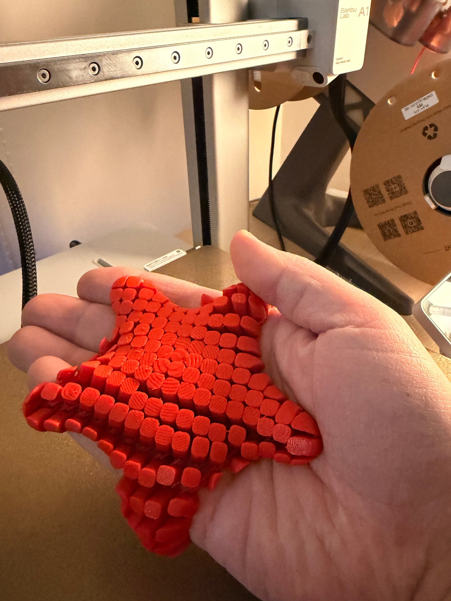 Articulated Starfish – Αρθρωτός Αστερίας "Touch & Feel" (3D Printed Fidget)