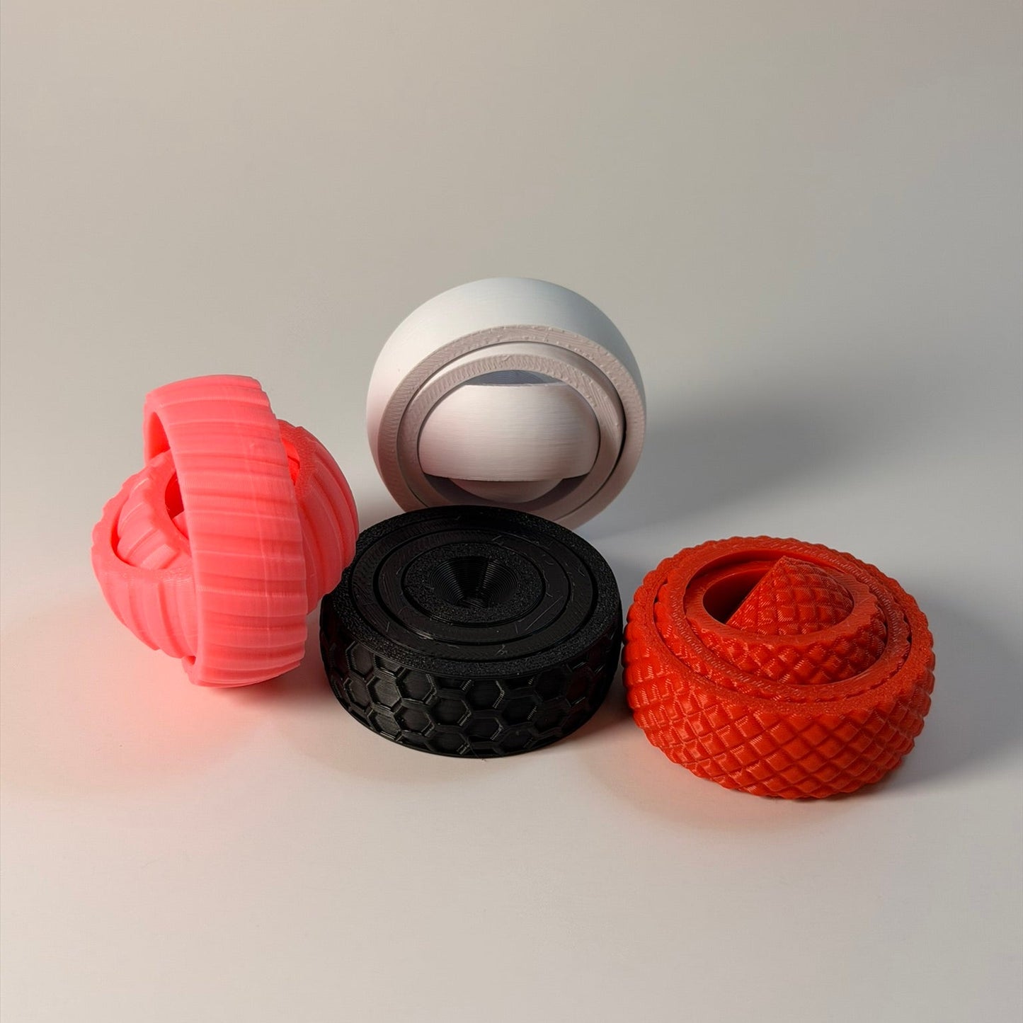 Tactile Fidget Ring: Layers Edition – Η γοητεία της 3D εκτύπωσης! 💍层