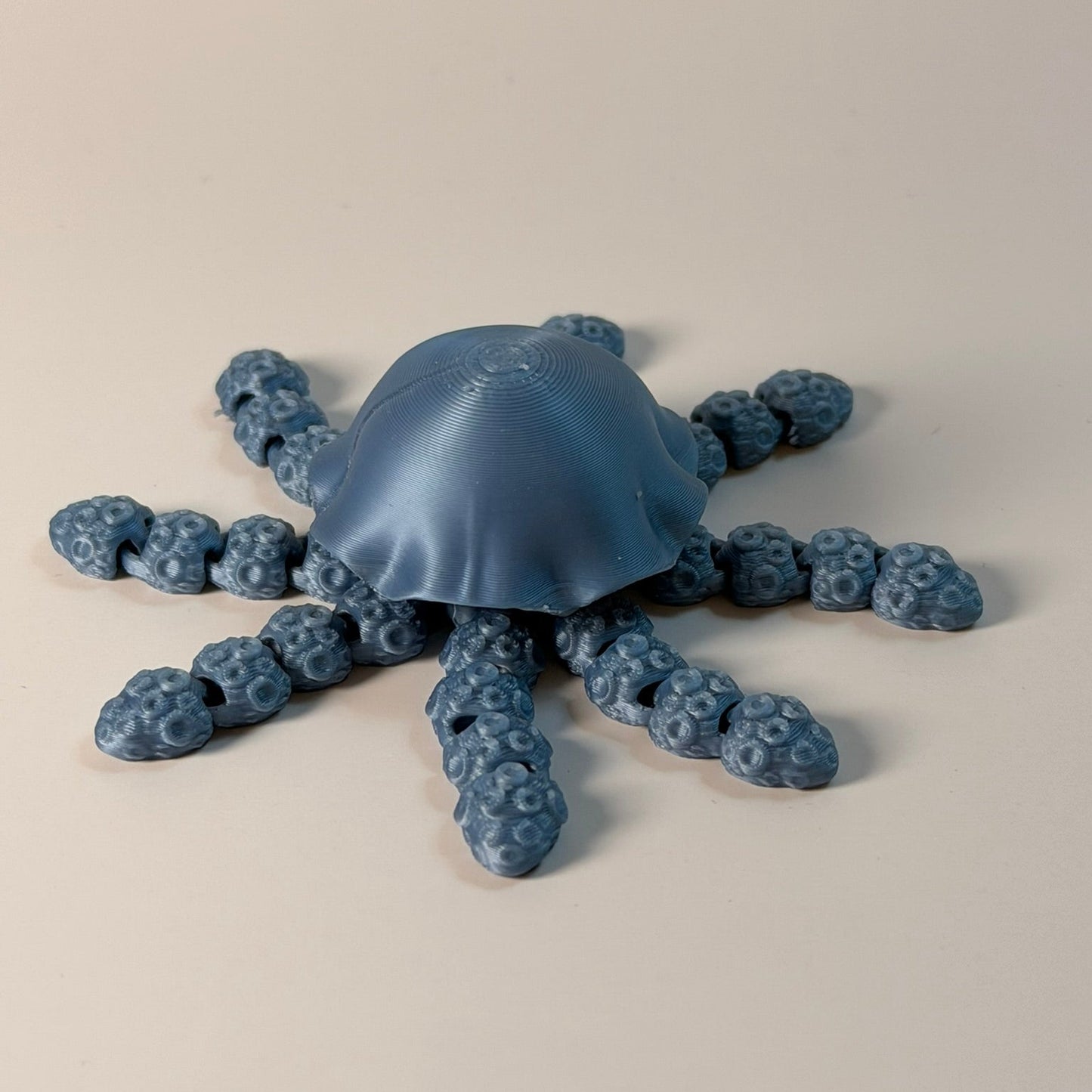 Flexi Jellyfish – Αρθρωτή Τσούχτρα "Zen" (3D Printed Art & Fidget)