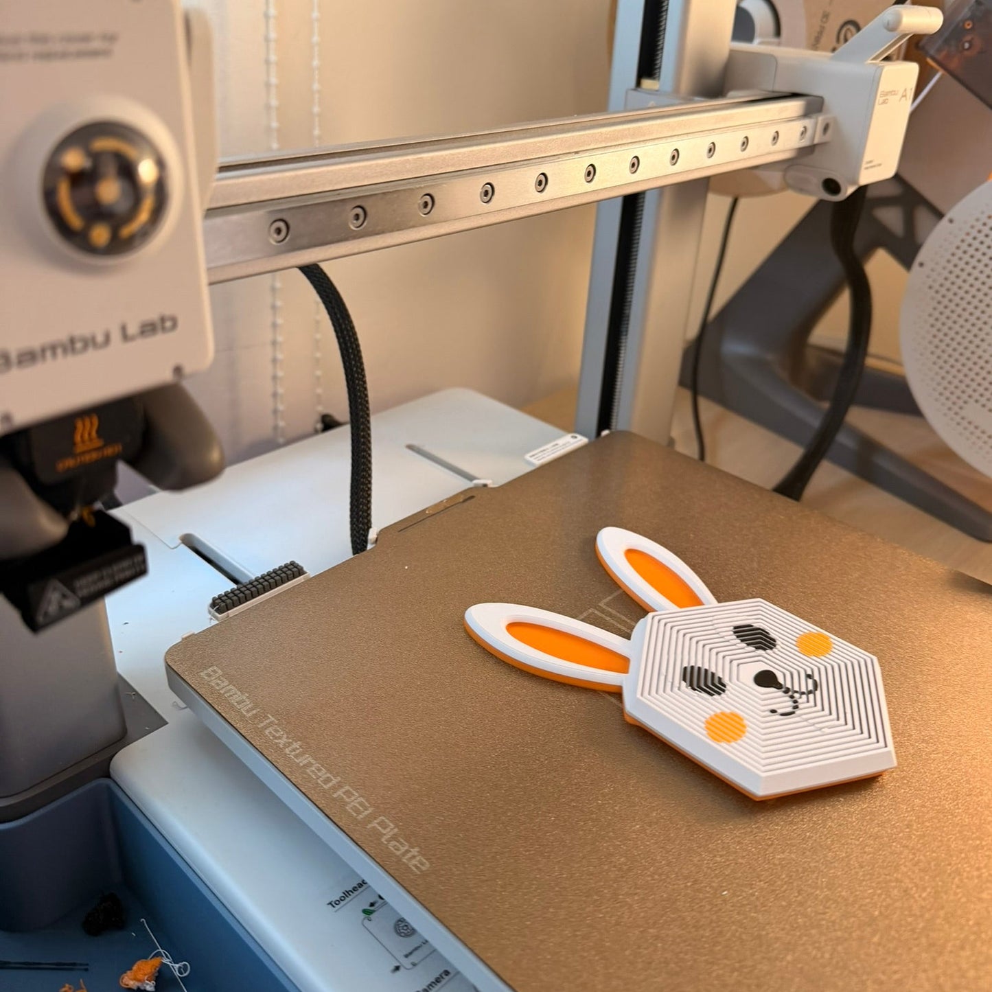 Bunny Rabbit Hexagon Fidget Toy – Το πιο Χαριτωμένο 3D Printed Παιχνίδι Αντιστρές!