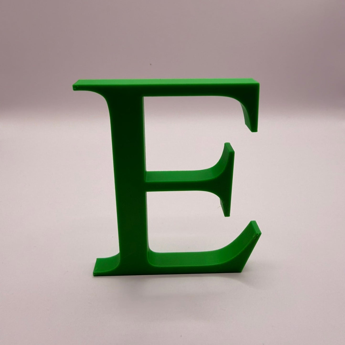 3D Διακοσμητικό Γράμμα Ε - Μέγεθος 10 εκ.– Times New Roman