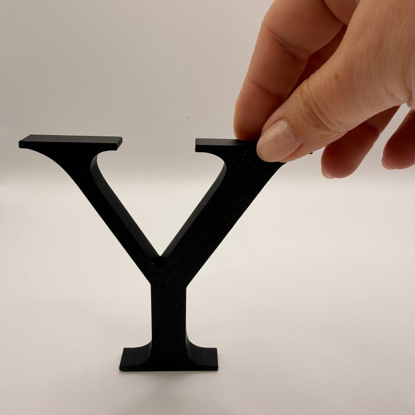 3D Διακοσμητικό Γράμμα Υ - Μεγέθη: 10-15-20 εκ.– Times New Roman