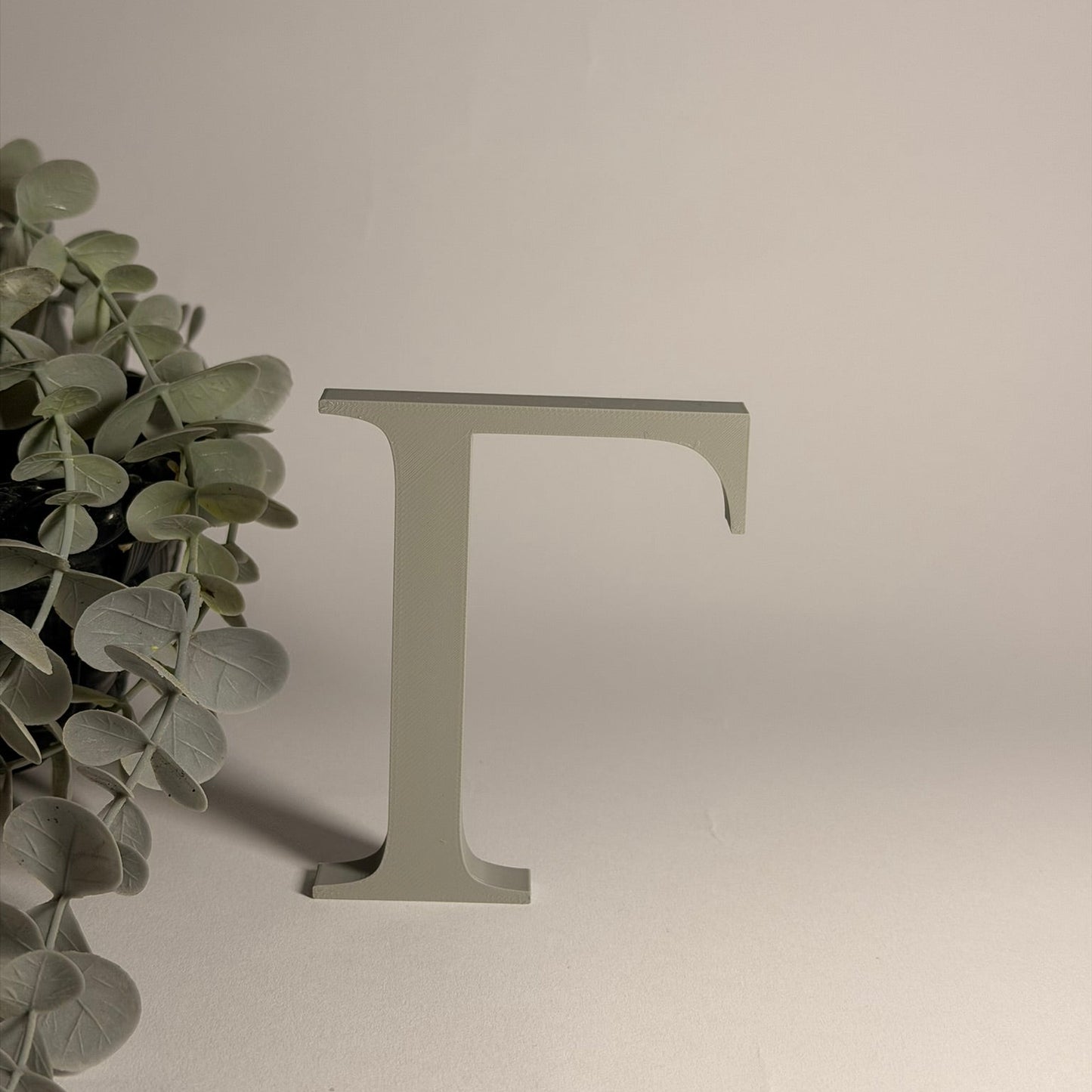 3D Διακοσμητικό Γράμμα Γ - Μέγεθος 10 εκ.– Times New Roman