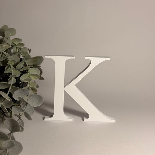 3D Διακοσμητικό Γράμμα Κ - Μέγεθος 10 εκ.– Times New Roman