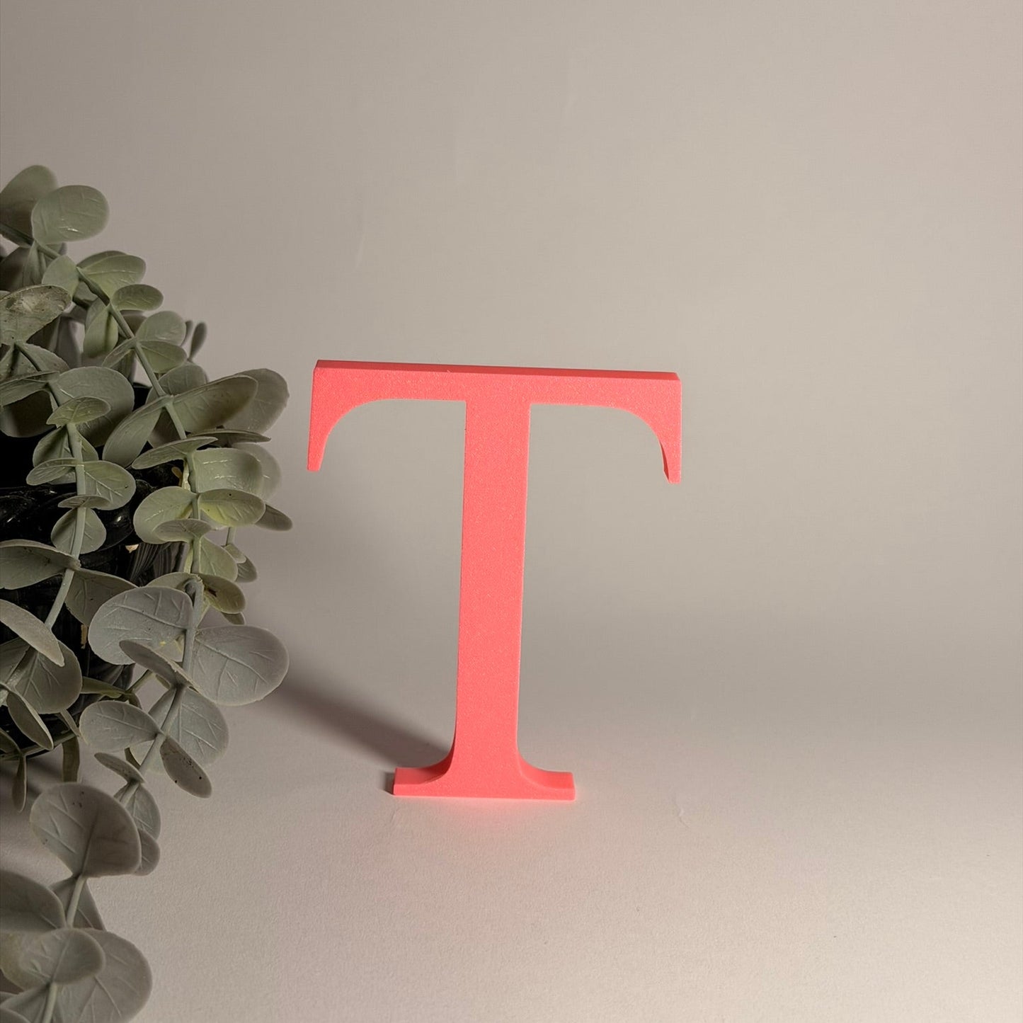3D Διακοσμητικό Γράμμα Τ - Μεγέθη: 10-15-20 εκ.– Times New Roman