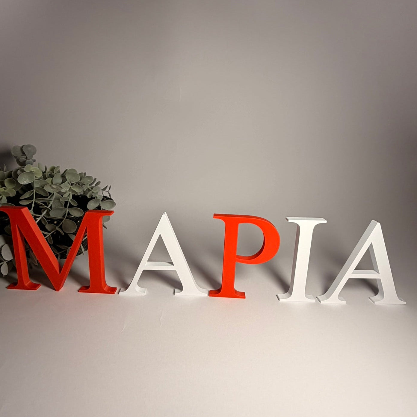 3D Διακοσμητικό Γράμμα Η - Μέγεθος 10 εκ.– Times New Roman