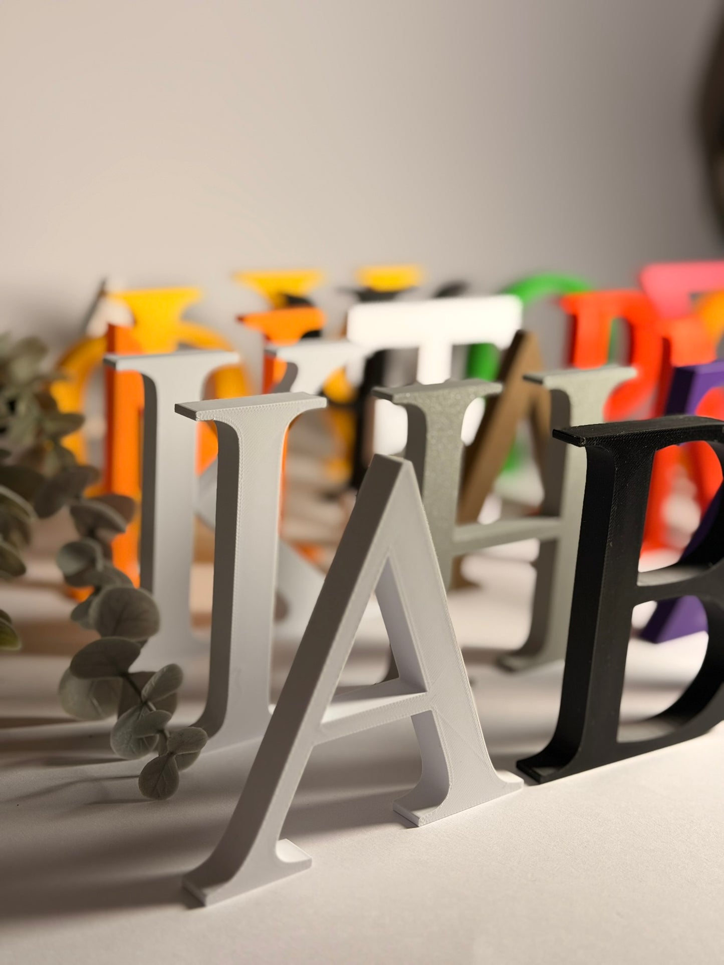 3D Διακοσμητικό Γράμμα C - Μέγεθος 10 εκ.– Times New Roman