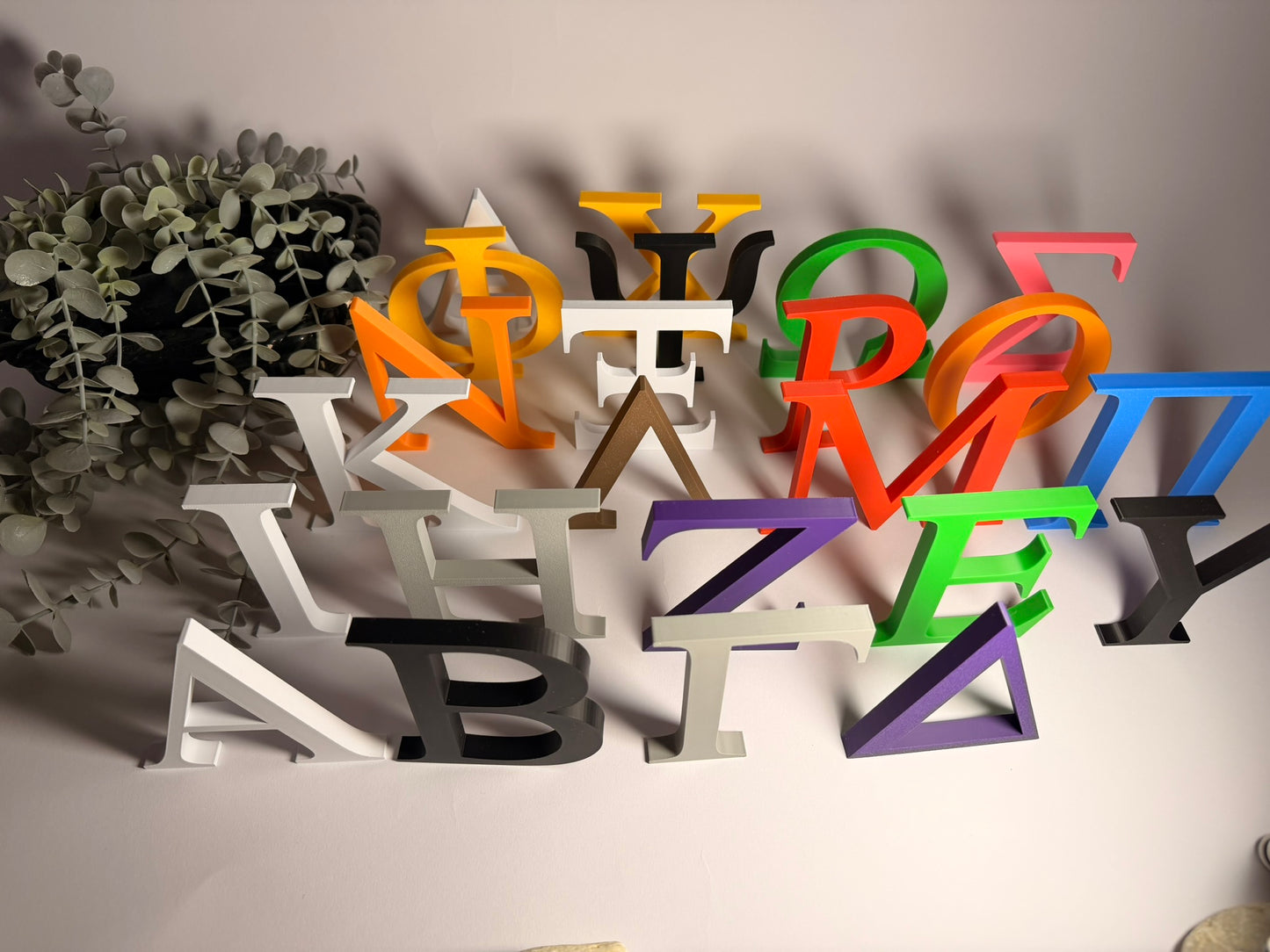 3D Διακοσμητικό Γράμμα C - Μέγεθος 10 εκ.– Times New Roman