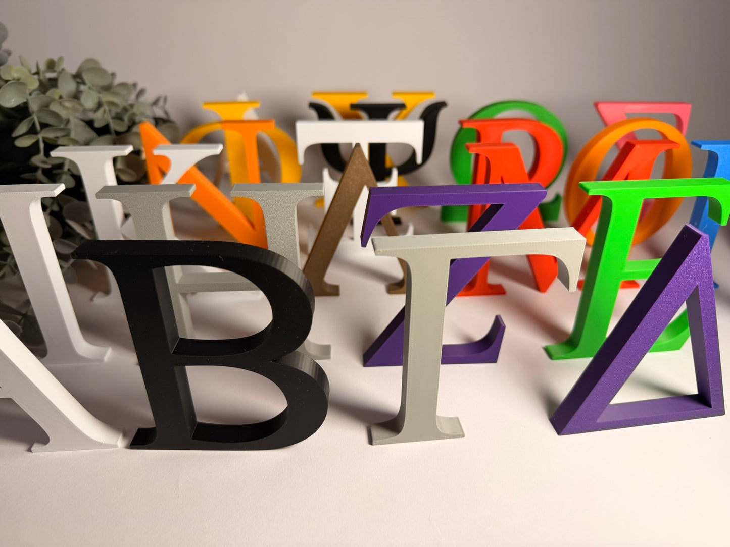 3D Διακοσμητικό Γράμμα C - Μέγεθος 10 εκ.– Times New Roman