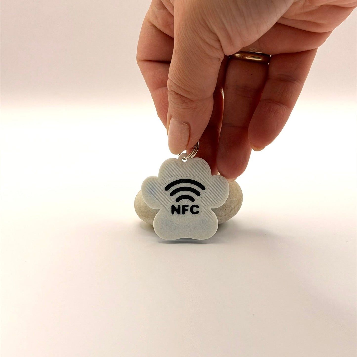 Έξυπνη Ταυτότητα Σκύλου ή Γάτας "Pet-Safe" – NFC Μπρελόκ σε Σχήμα Πατούσας