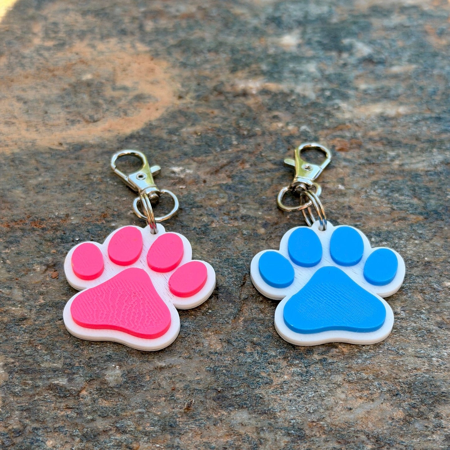 Έξυπνη Ταυτότητα Σκύλου ή Γάτας "Pet-Safe" – NFC Μπρελόκ σε Σχήμα Πατούσας
