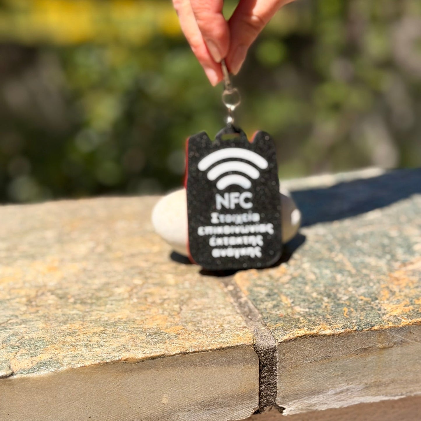 Έξυπνο NFC Μπρελόκ Ασφαλείας για Παιδικές Τσάντες 7,5εκ-5,5εκ – "Safety Tap"- Thundercats Edition