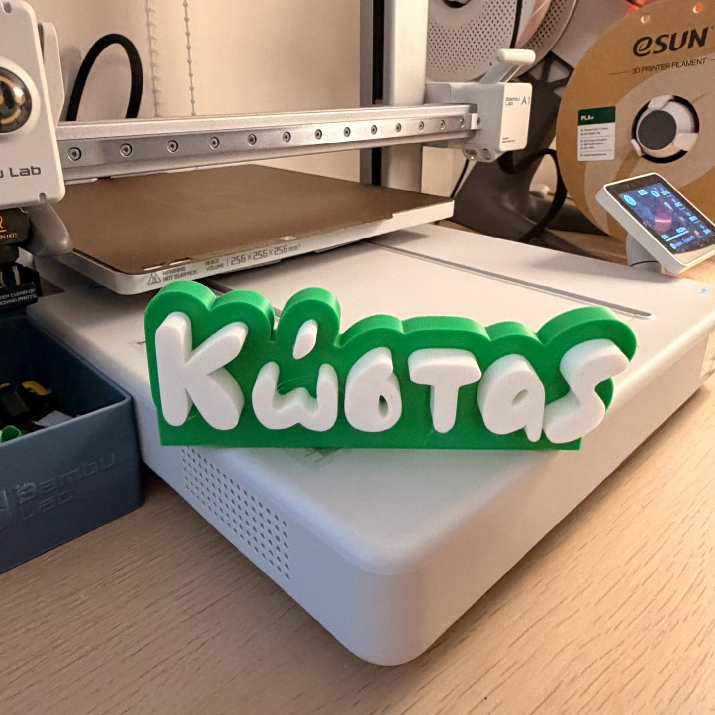 3D Printed Custom Επιγραφή Ονόματος LePeticCochon Font 15 εκ.