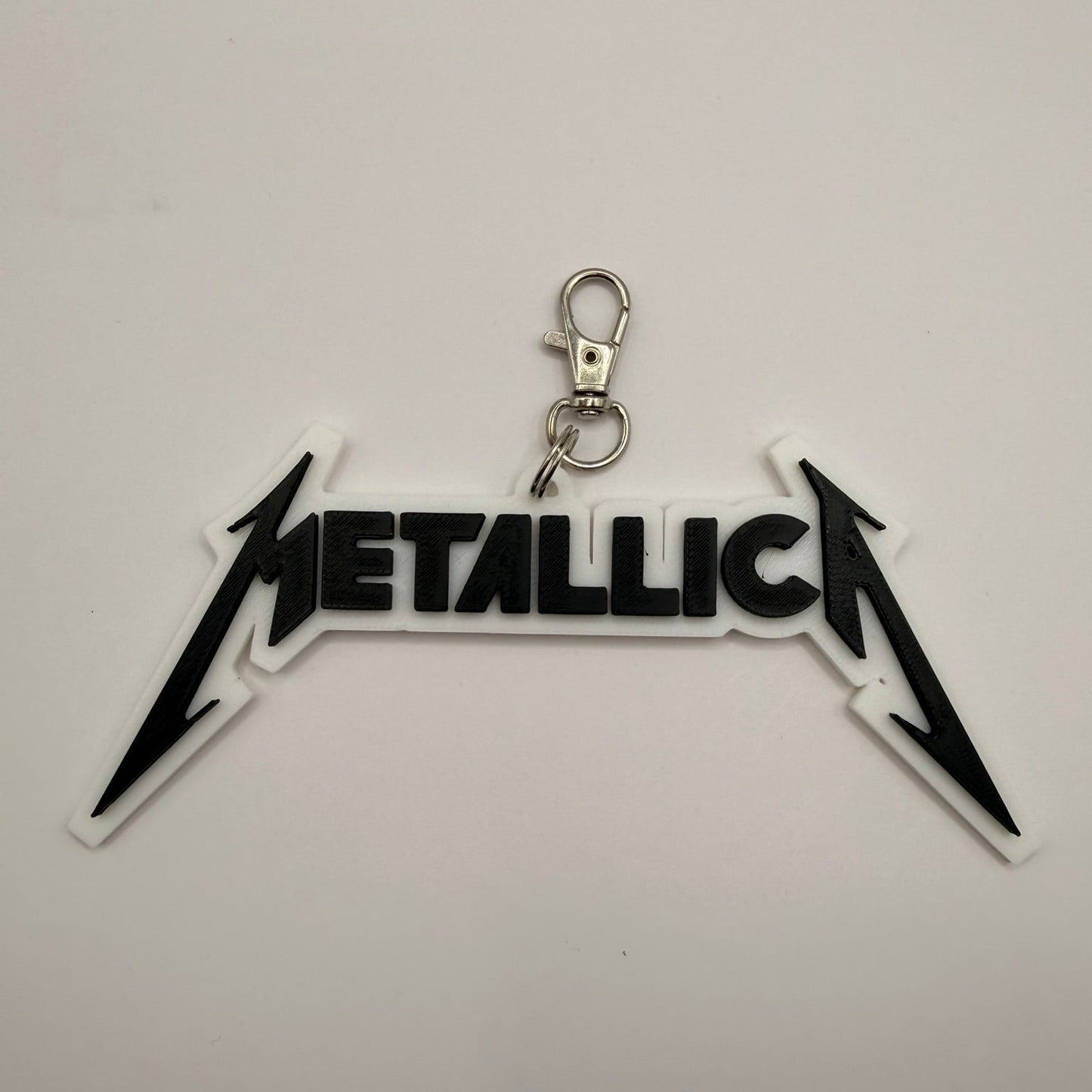 3D Printed Μπρελόκ Metallica – Heavy Metal Style για την τσάντα σου