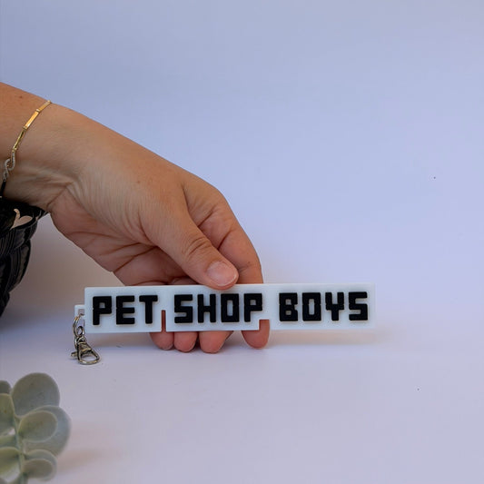 3D Printed Μπρελόκ Pet Shop Boys: Το Απόλυτο Synth-Pop Αξεσουάρ για τα Κλειδιά και την Τσάντα σου