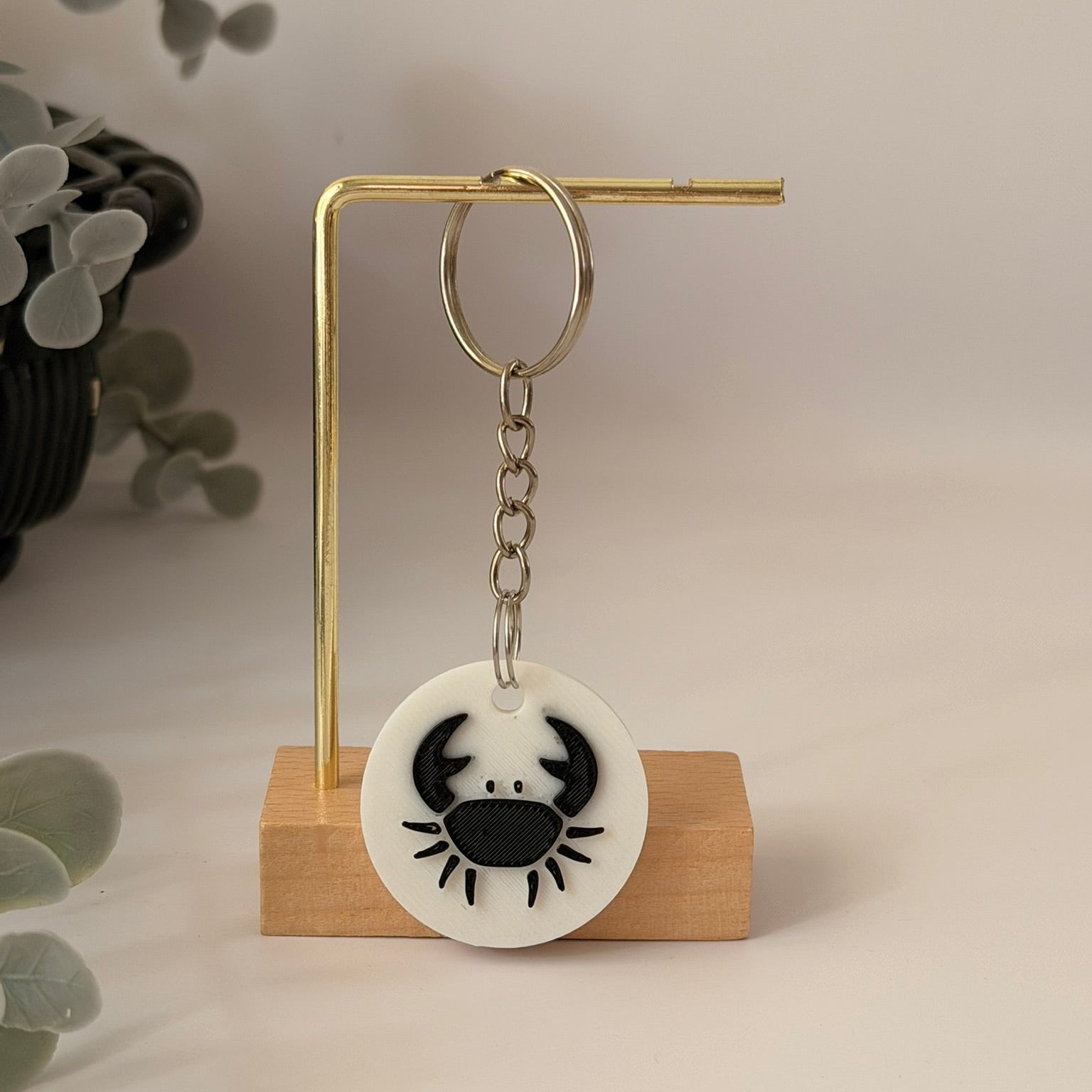 3D Printed Μπρελόκ Ζώδιο με Smart NFC Chip - Καρκίνος
