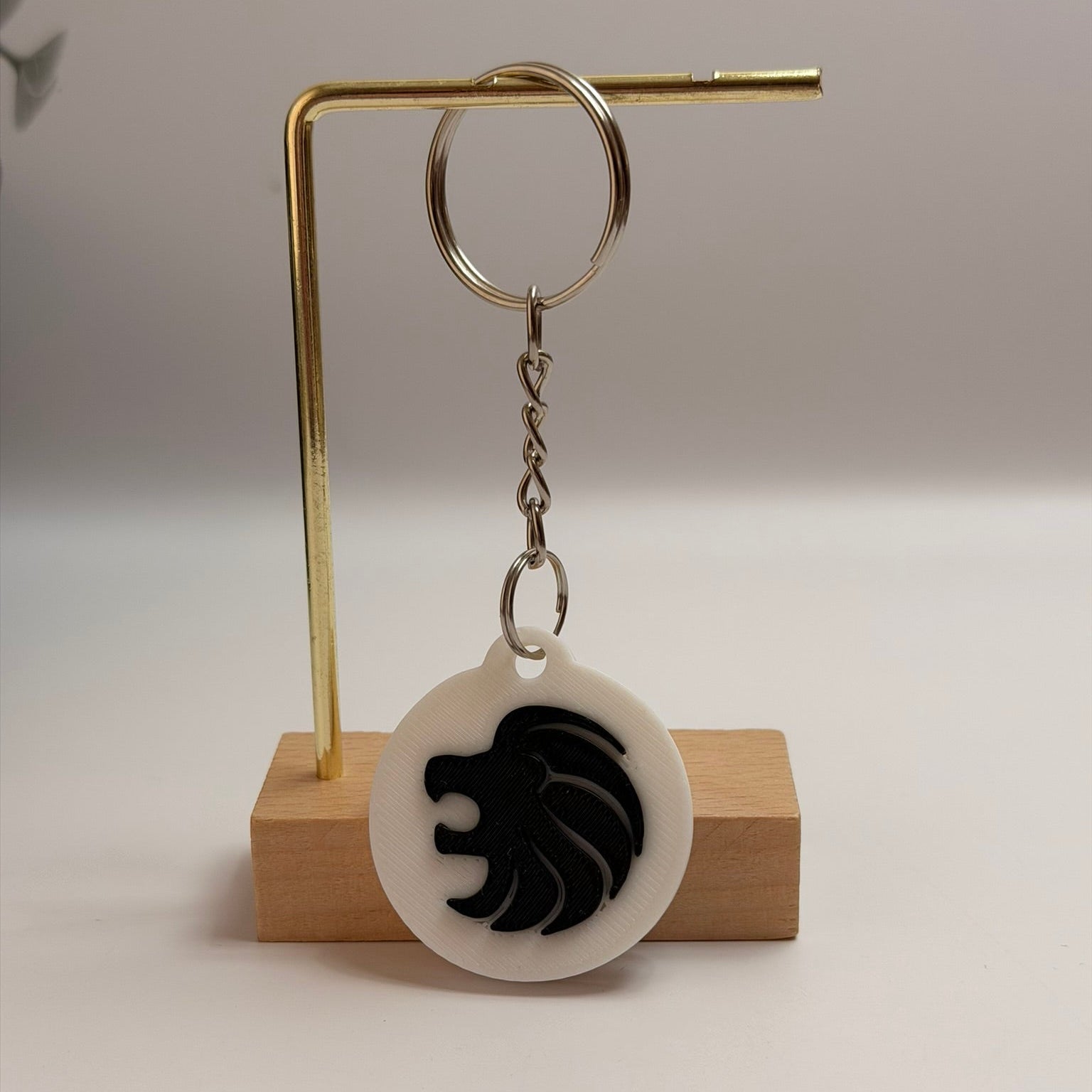 3D Printed Μπρελόκ Ζώδιο με Smart NFC Chip - Λέων