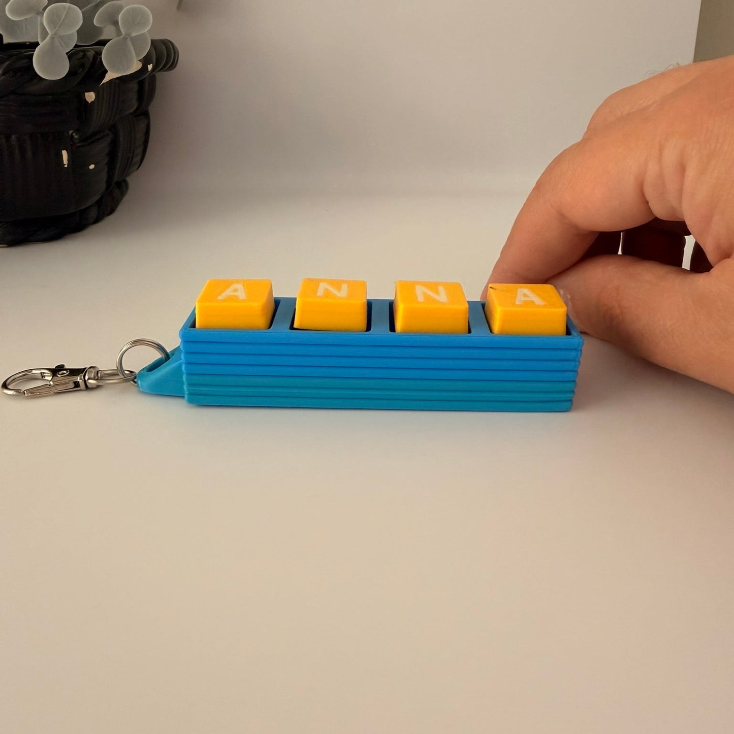 3D Μπρελόκ Fidget Clicker Μηχανικά Πλήκτρα με το δικό σου Όνομα