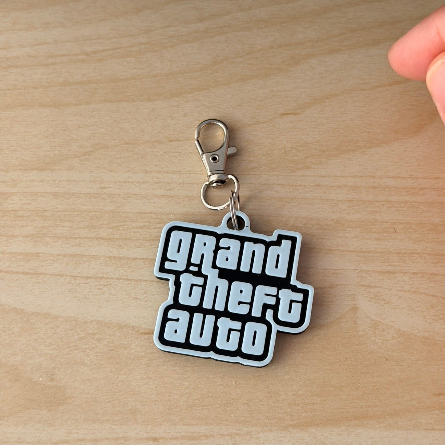 Grand Theft Auto (GTA) 3D Printed μπρελόκ