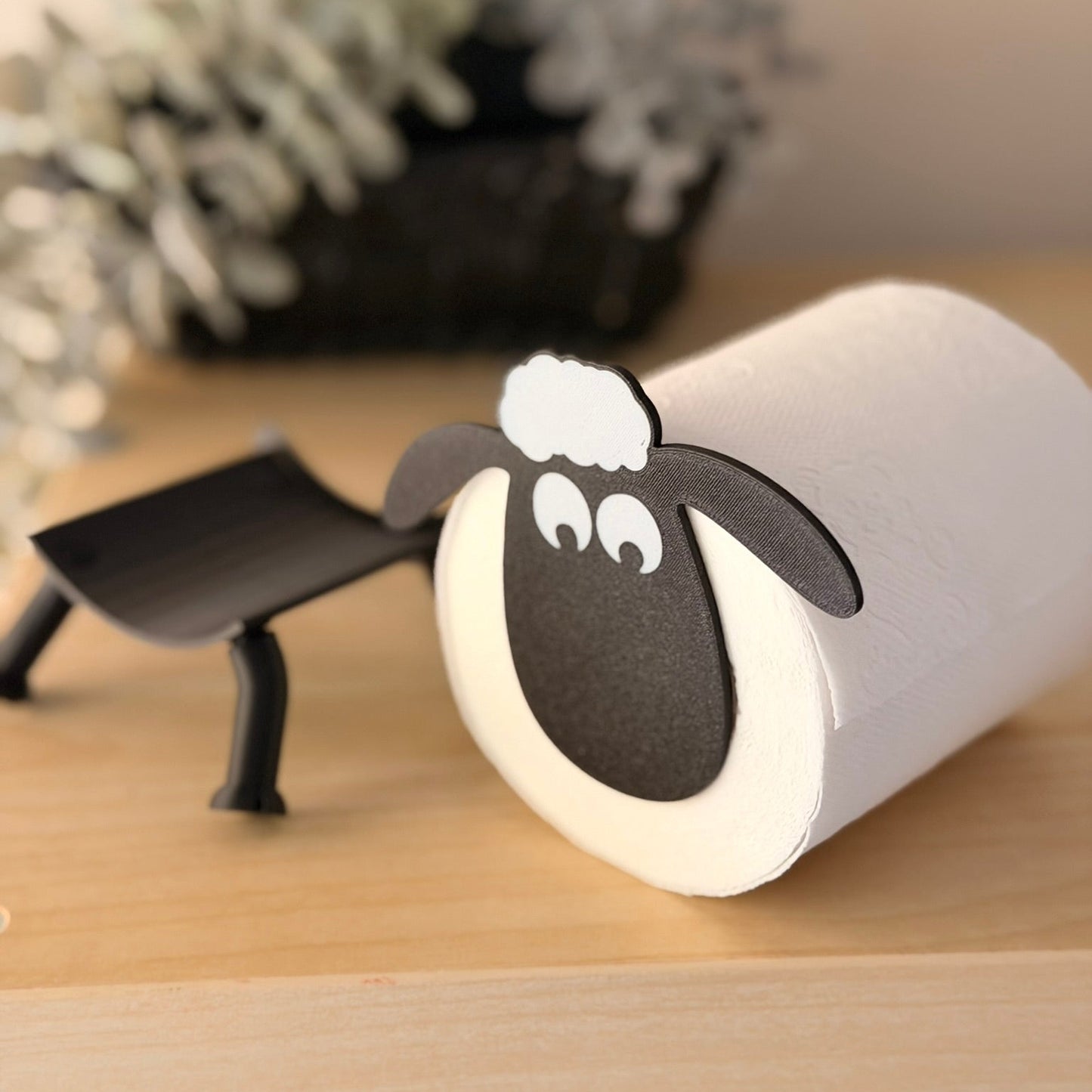 3D Printed Βάση για Χαρτί Υγείας «Ultimate Sheep»