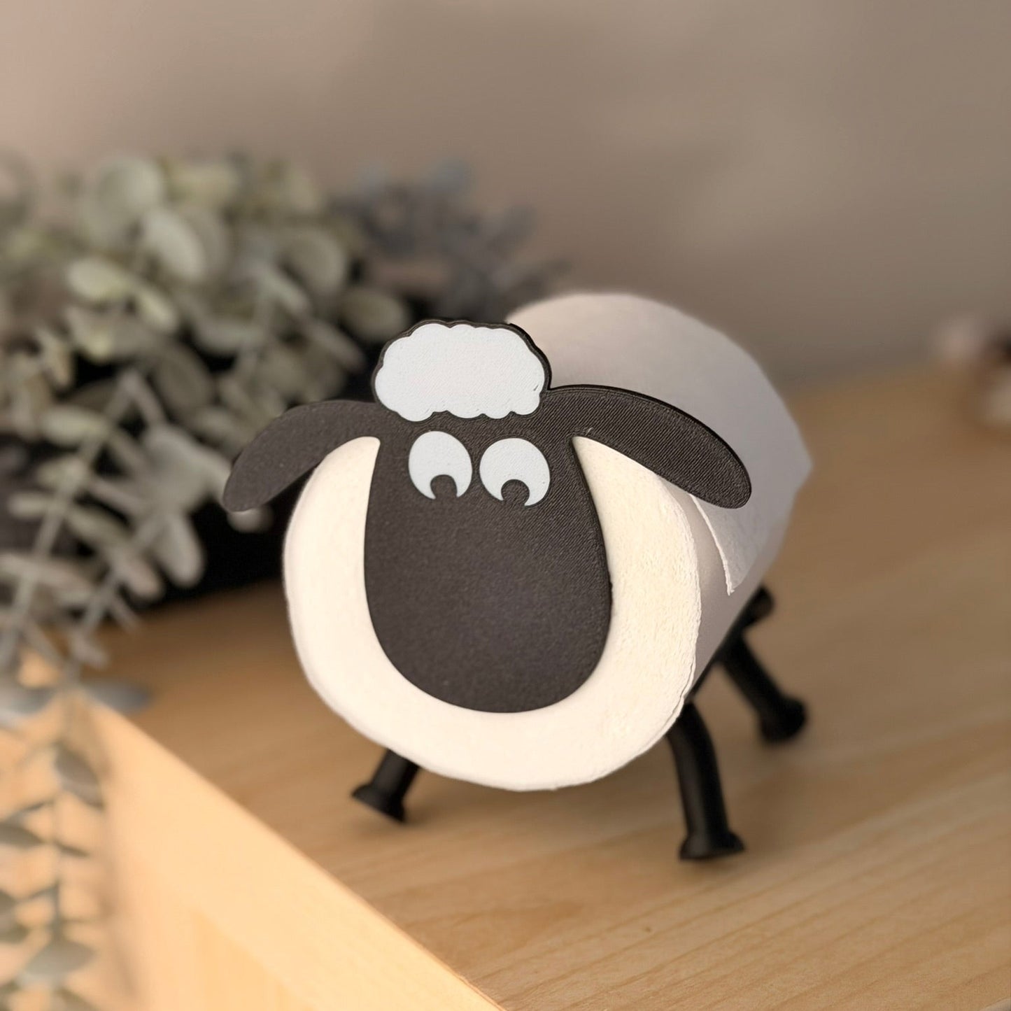 3D Printed Βάση για Χαρτί Υγείας «Ultimate Sheep»
