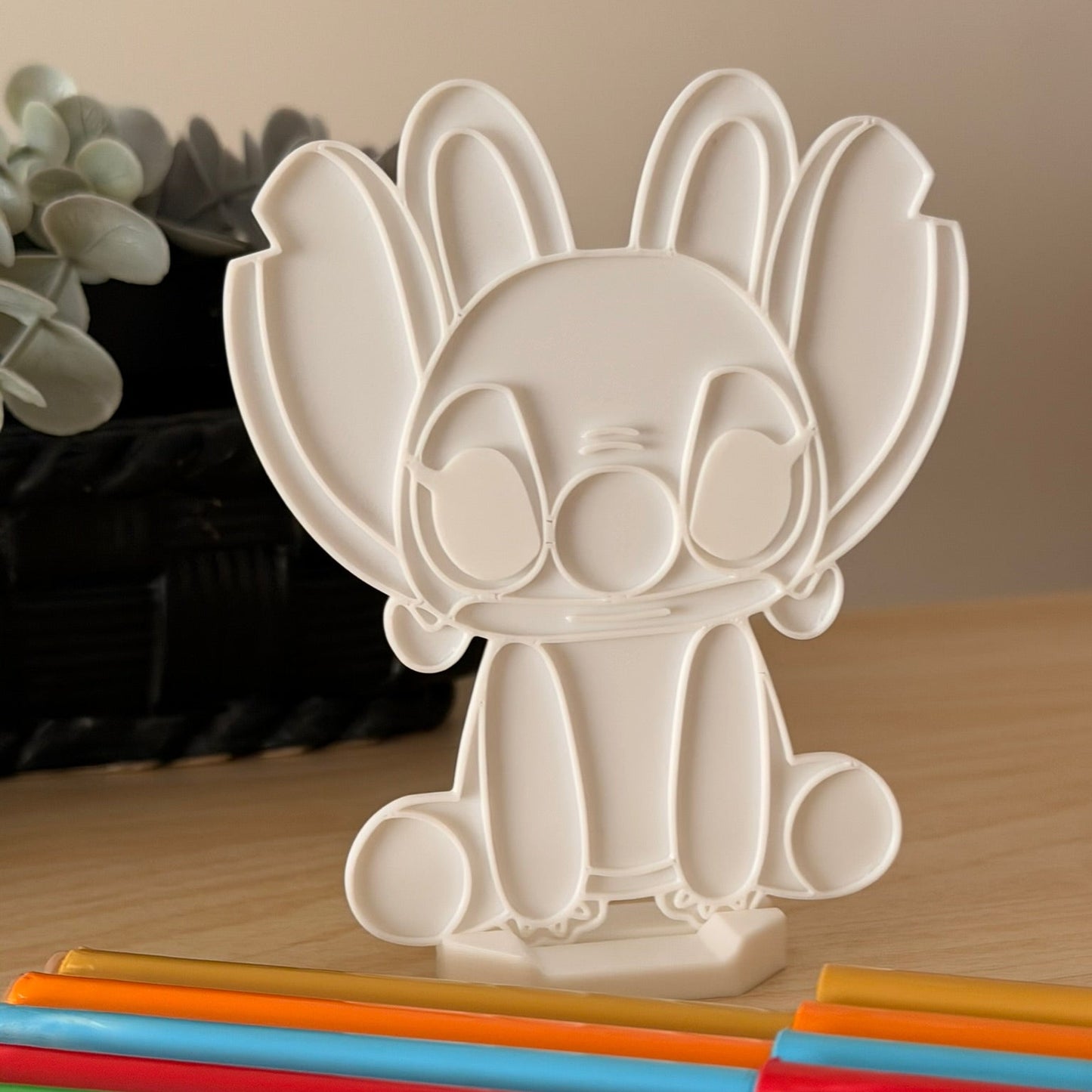 3D Printed  Πάνελ για zωγραφική με stand- Angel