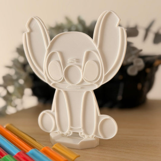 3D Printed  Πάνελ για zωγραφική με stand- Stitch