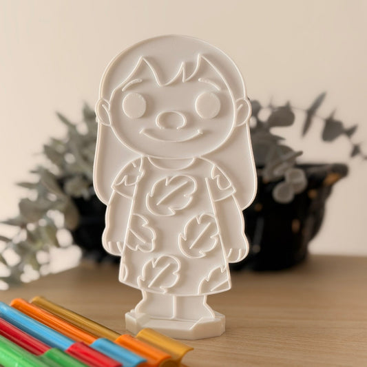 3D Printed  Πάνελ για zωγραφική με stand- Lilo
