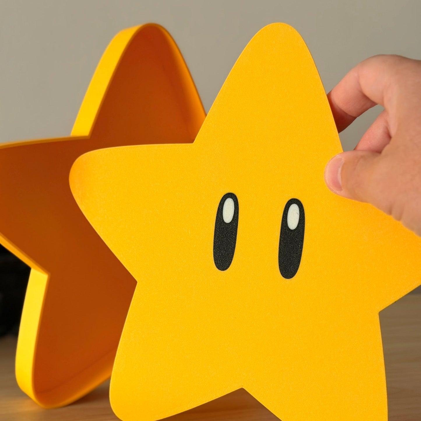 3D Printed Super Mario Star Stand & Κουτί Αποθήκευσης