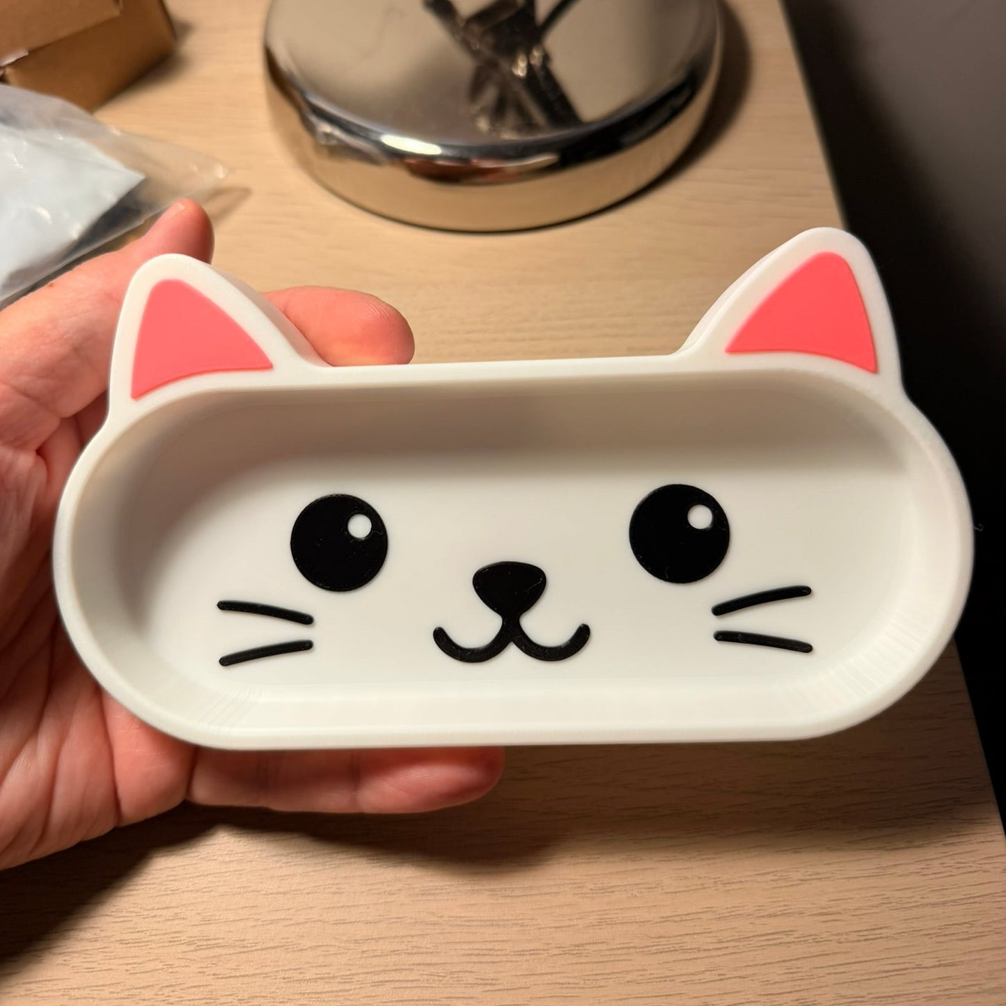 3D Printed Βάση Γυαλιών | Stand μικροαντικειμένων  "Cute Cat"