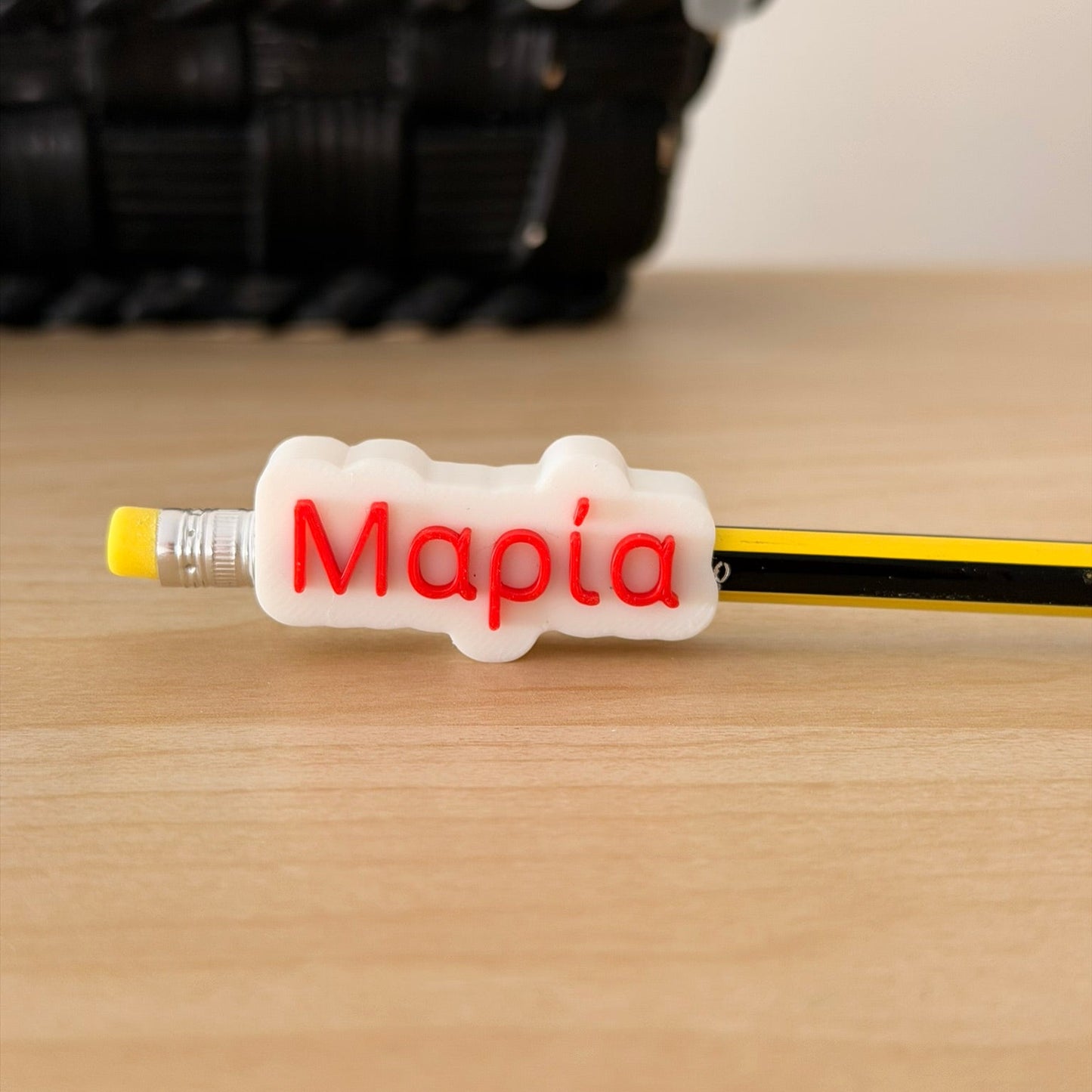 Προσωποποιημένο 3D Printed Διακοσμητικό Μολυβιού με Όνομα | 3D Printed Pencil Topper