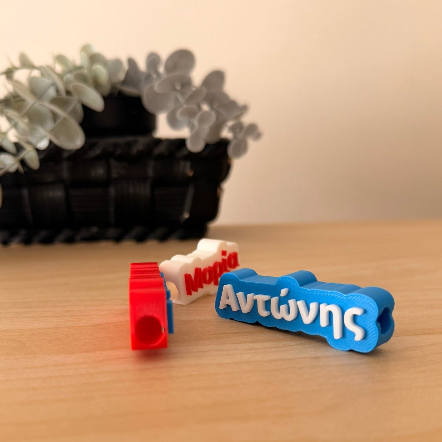 Προσωποποιημένο 3D Printed Διακοσμητικό Μολυβιού με Όνομα | 3D Printed Pencil Topper