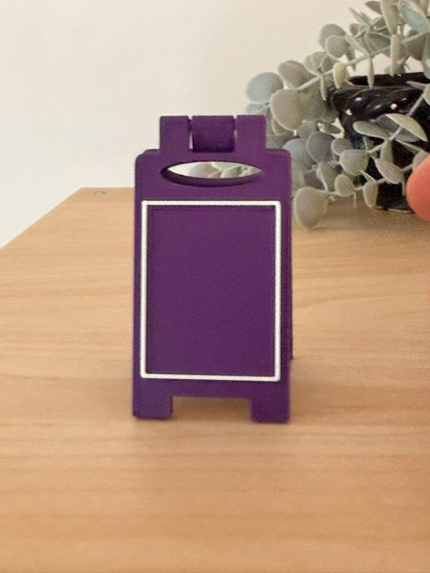 Mini 3D Printed Επιτραπέζια Πινακίδα Γραφείου με Δικό σας Κείμενο