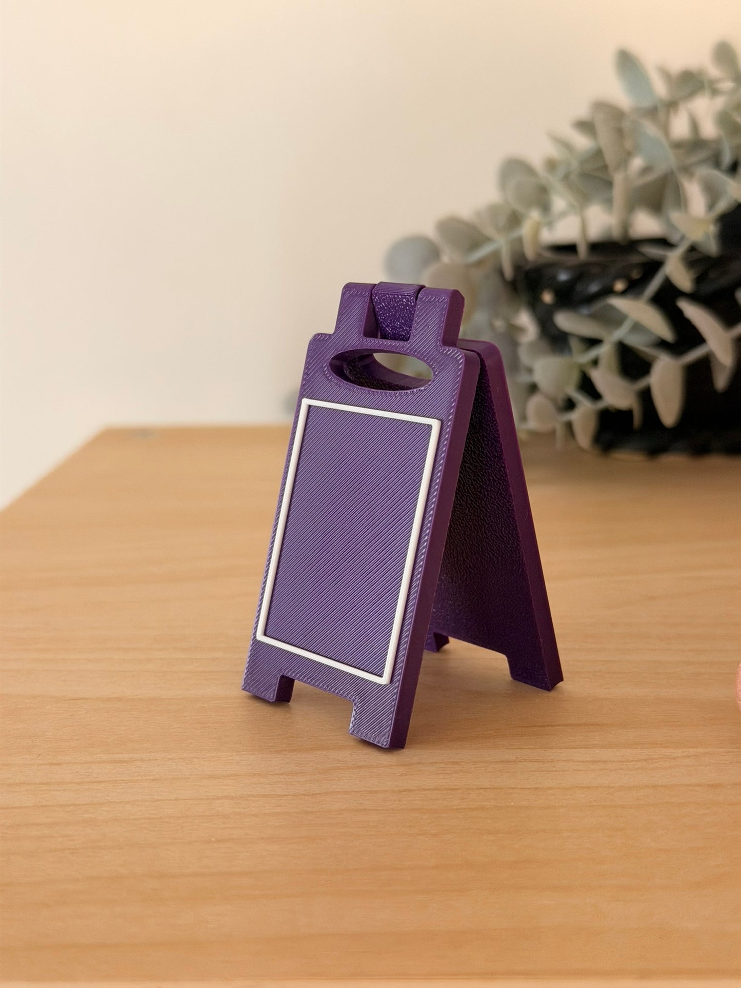 Mini 3D Printed Επιτραπέζια Πινακίδα Γραφείου με Δικό σας Κείμενο