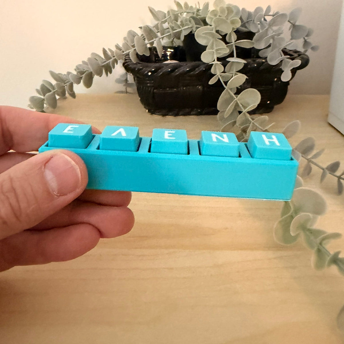 3D Μπρελόκ Fidget Clicker Μηχανικά Πλήκτρα με το δικό σου Όνομα