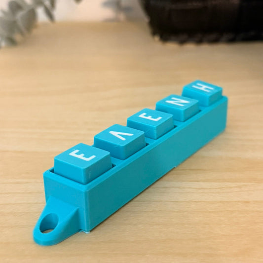 3D Μπρελόκ Fidget Clicker Μηχανικά Πλήκτρα με το δικό σου Όνομα